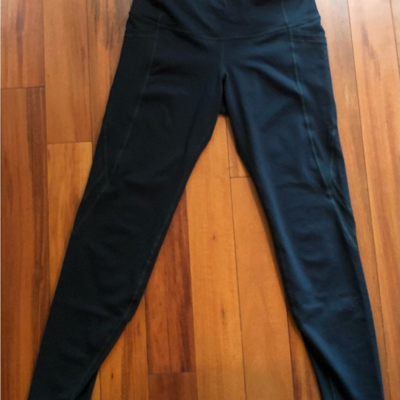 MOVING SALE OLD NAVY - TEAL- HIGH WAIST-GO DRY- LEGGINGS - Picture 4 of 4